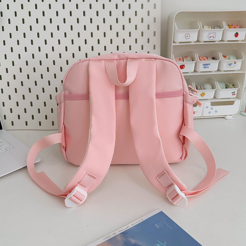 Cute Japanese student single-shoulder handbag, commuter bag, transparent smug pain bag, ins girl backpack, crossbody bag Specification drawing