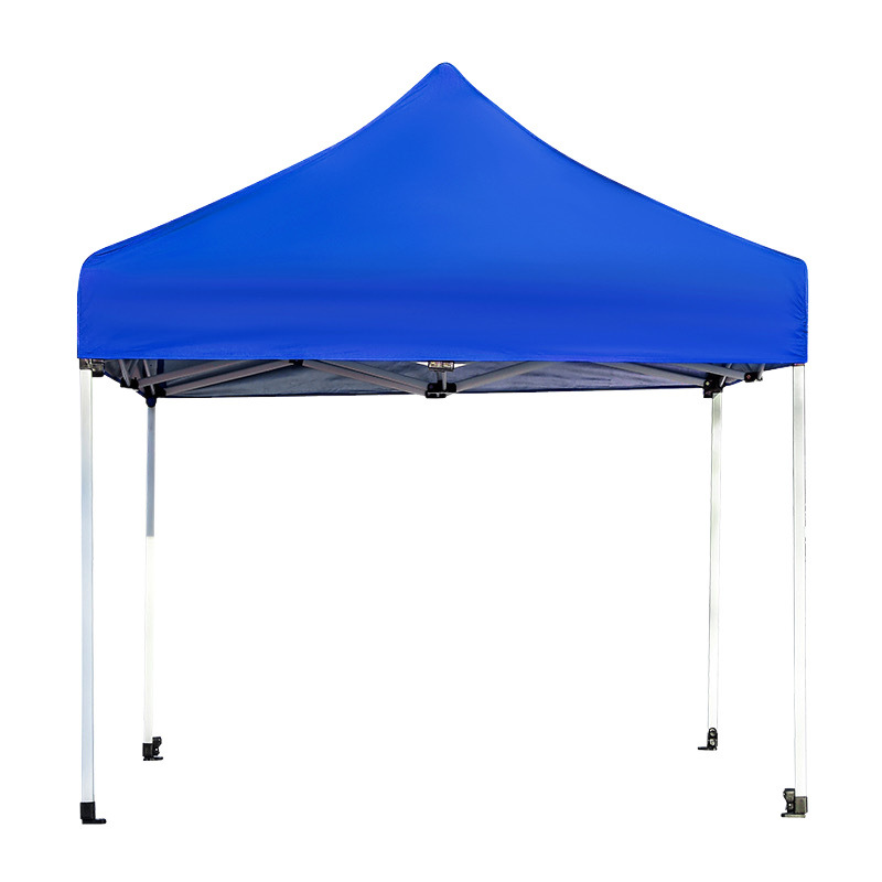 Advertising tent, sunshade, retractable and folding waterproof shed, four-corner large umbrella, stall tent, four-legged rain shelter Item Picture