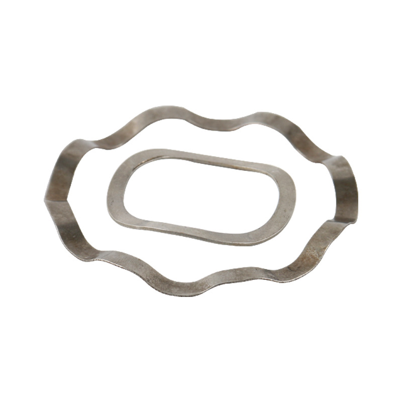 Wave spring, steel carbon brush frame, compression spring, stainless steel special-shaped spring, special-shaped wave spring, compression spring, non-standard parts undefined