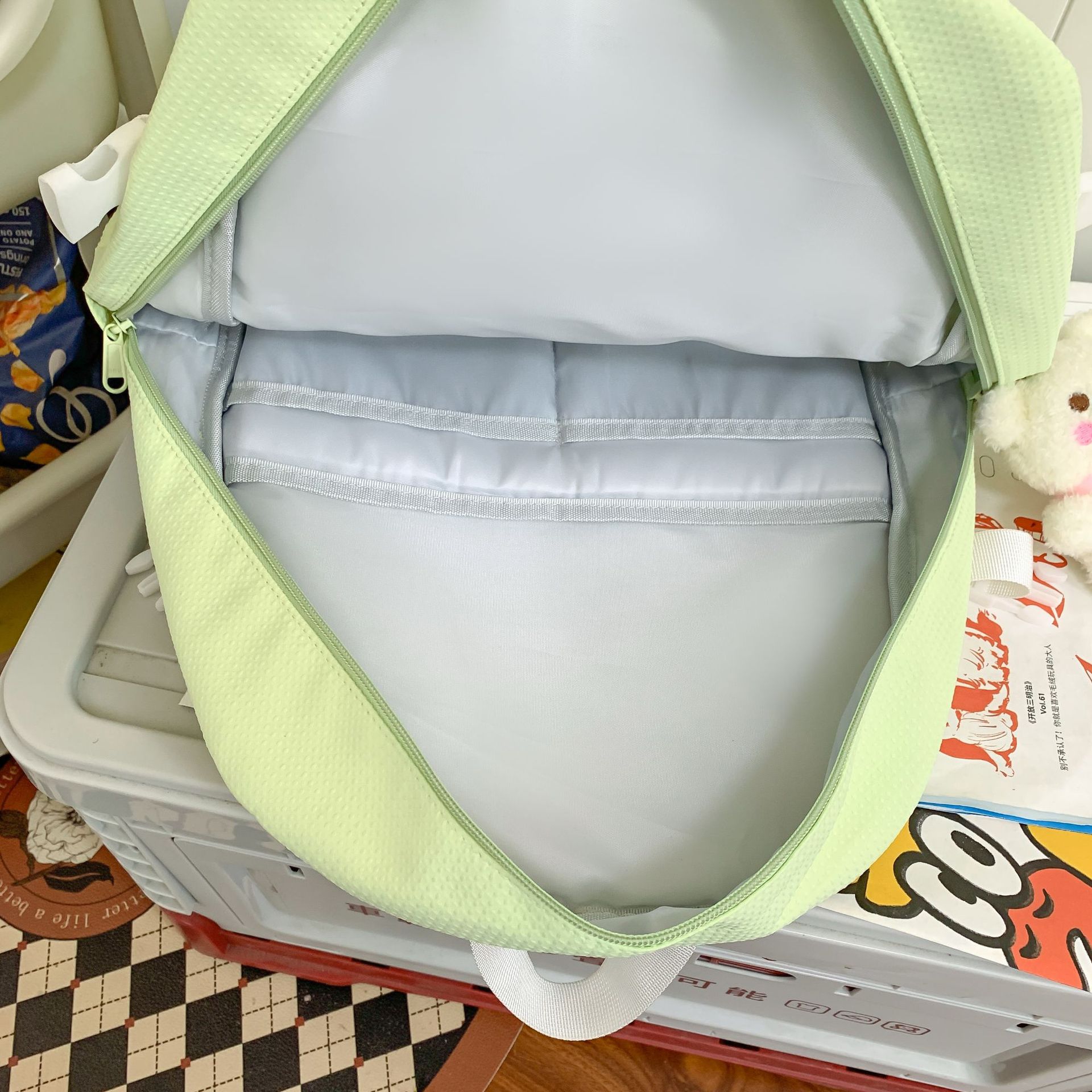 ins Japanese-style schoolbag for girls, Korean version for girls, cute and soft backpack for junior high school students, large-capacity backpack for high school students Item Picture