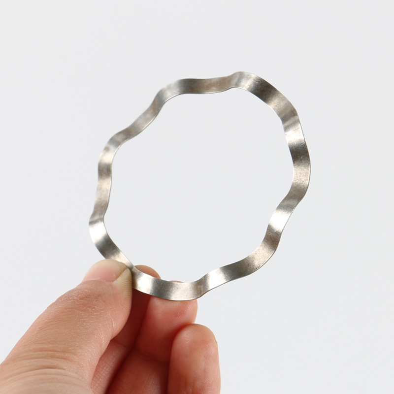 Wave spring, steel carbon brush frame, compression spring, stainless steel special-shaped spring, special-shaped wave spring, compression spring, non-standard parts Specification drawing
