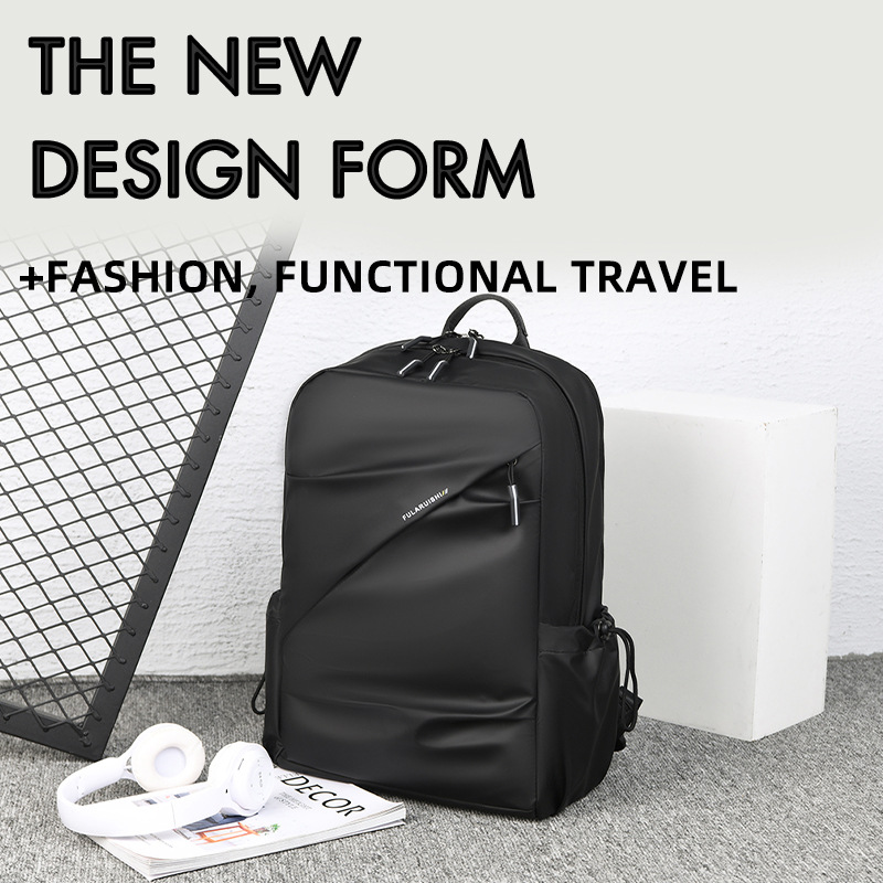 Cross-border backpacks, large-capacity casual travel bags, backpacks for men, high-end business computer backpacks, commuting school bags details Picture