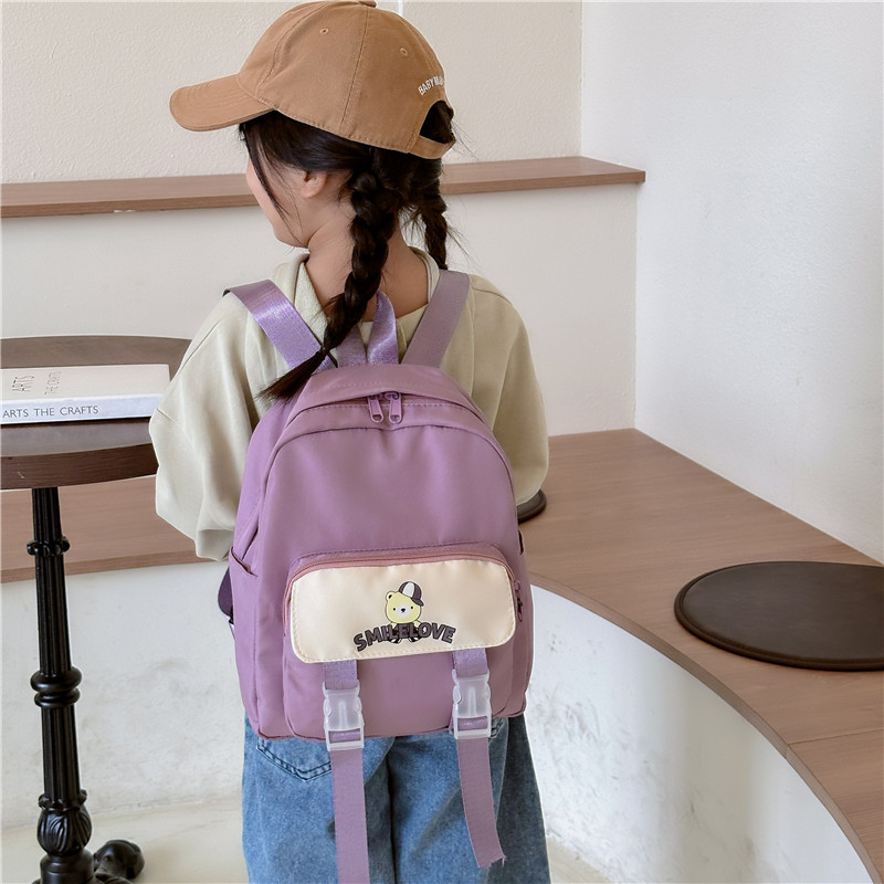 New autumn original backpack, cute little backpack for kindergarten 3-6, simple and versatile travel for primary school students Specification drawing