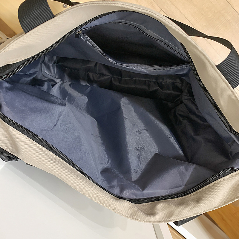 Japanese multi-compartment single-shoulder bag, large-capacity crossbody bag, 2025 new style simple and casual backpack, fashionable after-school bag Application Scenario