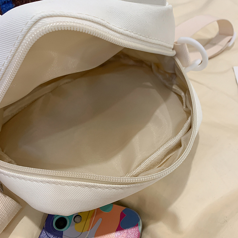 New Instagram-style Japanese Harajuku cute and versatile girl crossbody bag, soft girl sweet and fashionable casual single-shoulder bag Specification drawing