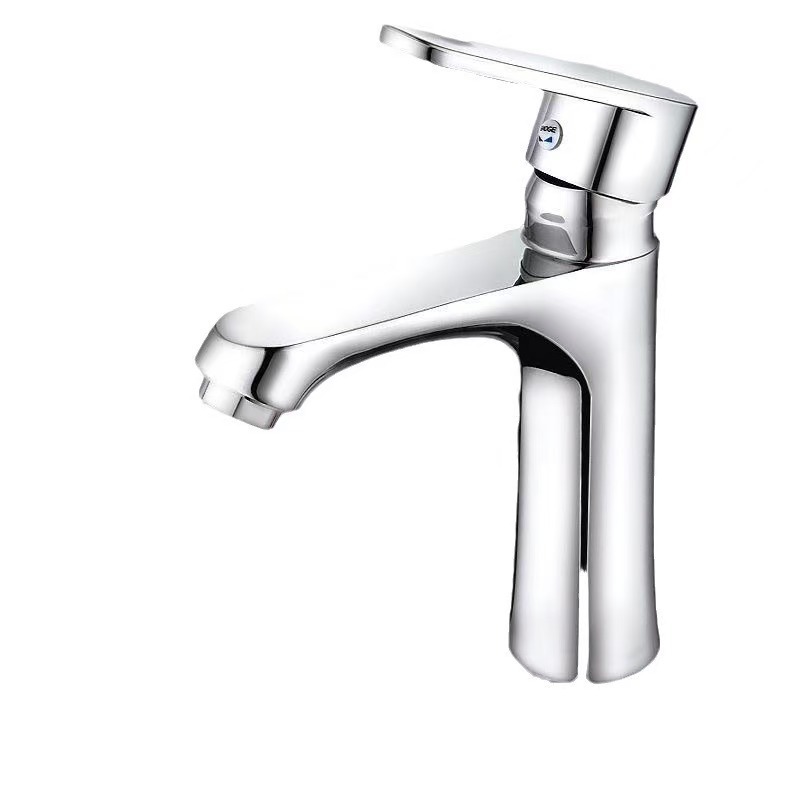 Copper alloy washbasin faucet, bathroom cabinet faucet, school project wholesale, cross-border washbasin, sink, cold and hot water faucet Item Picture