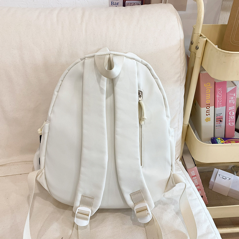 Cute cartoon bear backpack for girls, new lightweight travel backpack for children and girls, shopping and going out bag Specification drawing