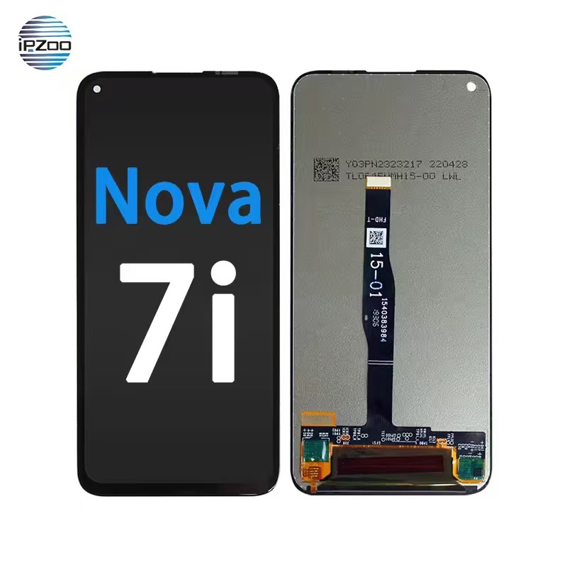 It is compatible with the screen assembly of Huawei nova5i/7i/6SE mobile phones. The P40lite LCD display integrates 4G both inside and out details Picture