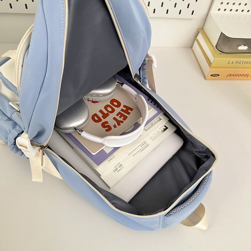 A new high-appearance-level Korean ins fresh, sweet and cute bear backpack with a large capacity for junior and senior high school students Application Scenario