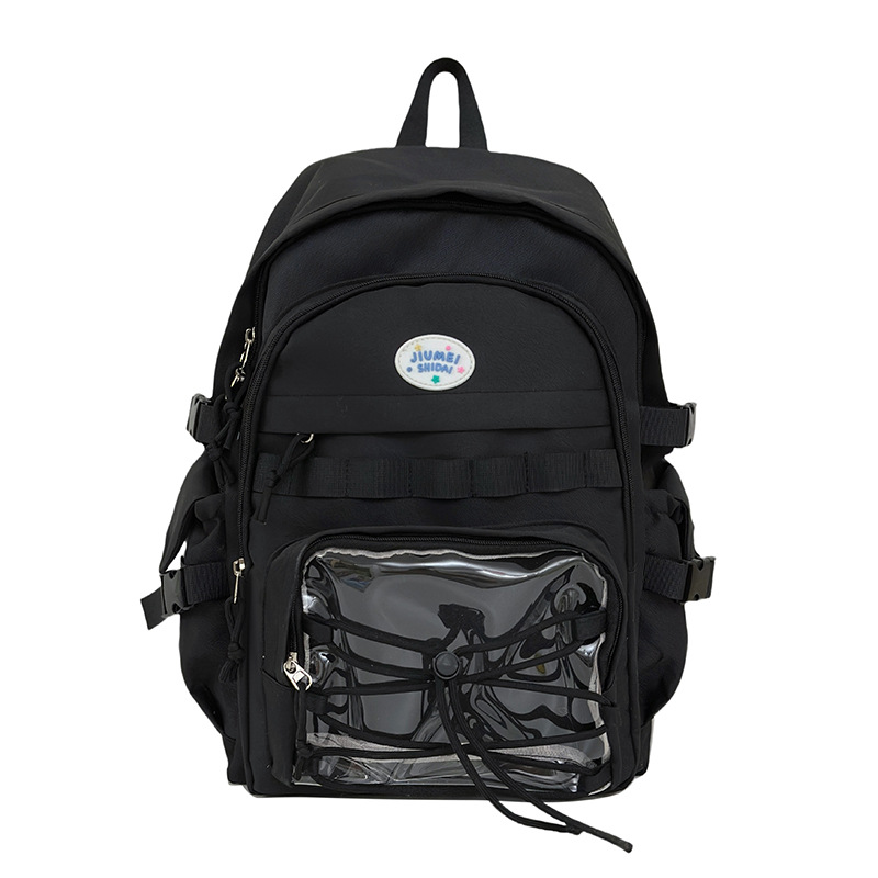 The new cute star-shaped backpack for summer 2025, with an ins style and high appearance standards, is a sweet and transparent bag for junior and senior high school girls Item Picture