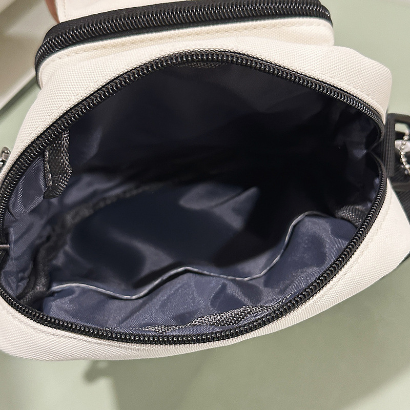 2025 New stylish and versatile single-shoulder crossbody bag, women's large-capacity commuter tote bag, couple's casual sports bag Specification drawing