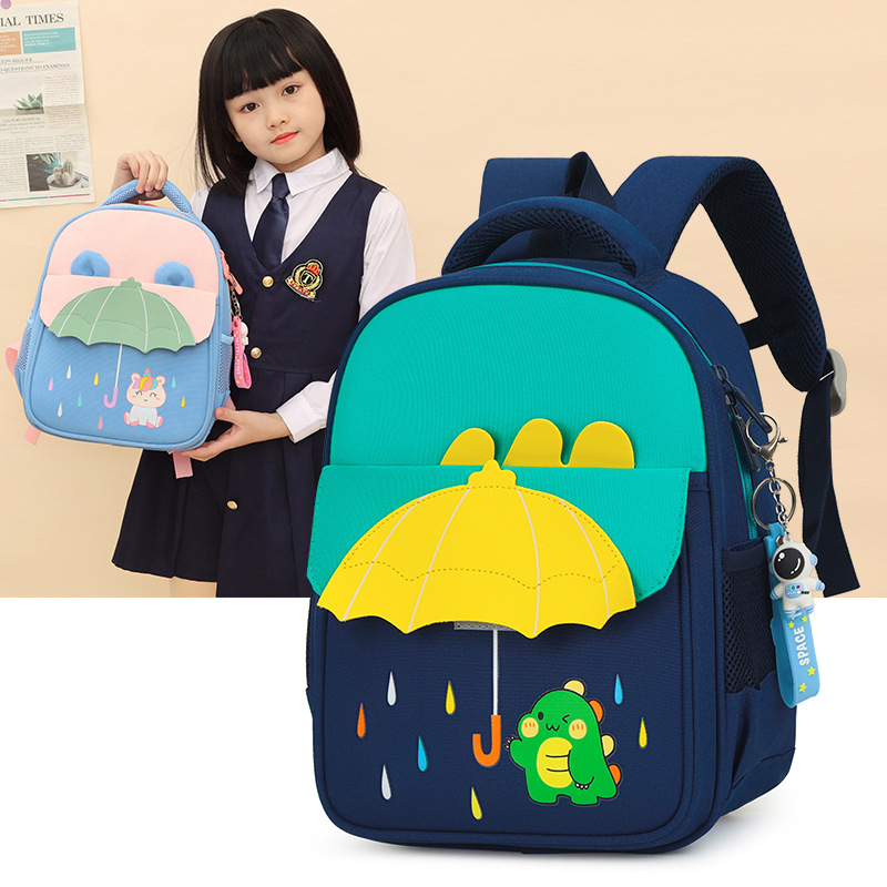 Cute and adorable cartoon backpack for girls in the first grade of primary school, aged 3 to 6, 2024 Specification drawing