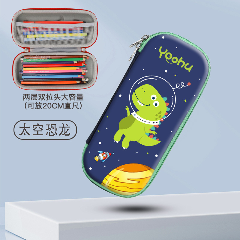 The new stationery box, primary school student pen case, multi-functional kindergarten cartoon creative pencil case is portable for storage Application Scenario