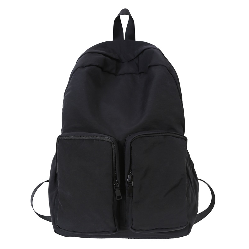 A new and niche backpack that is fashionable and versatile for women, a large-capacity backpack for college students, and a Korean-style casual and lightweight travel bag Item Picture