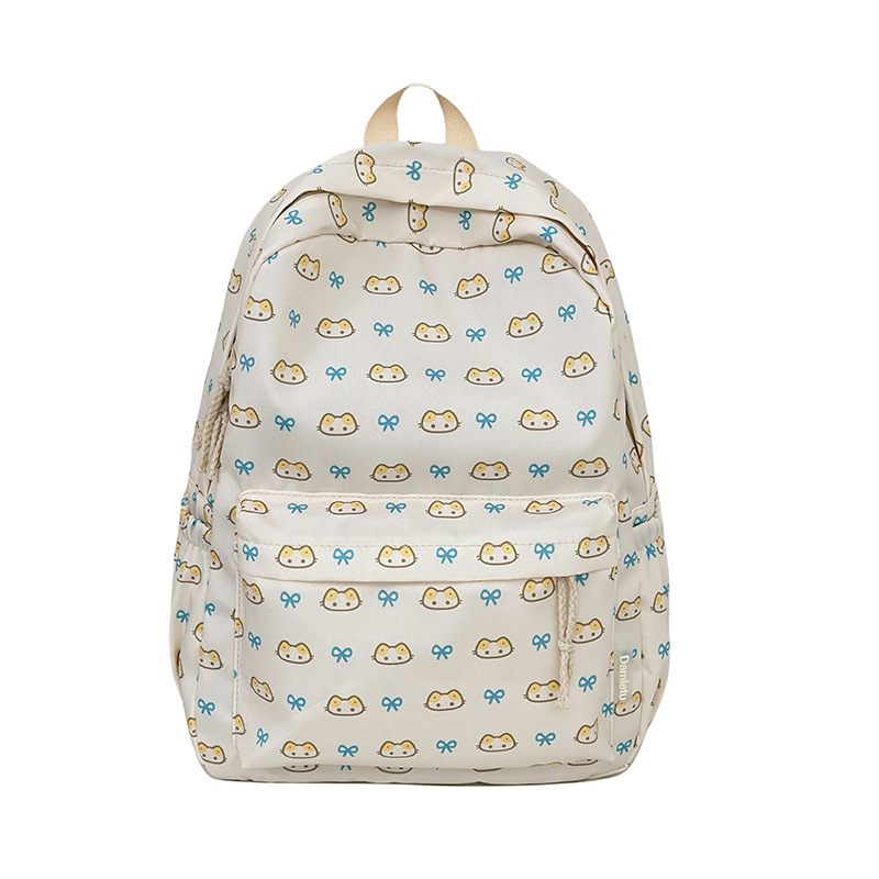 The new Instags-style Japanese backpack is cute for girls. It's a fresh and sweet backpack for junior and senior high school students and college students Item Picture