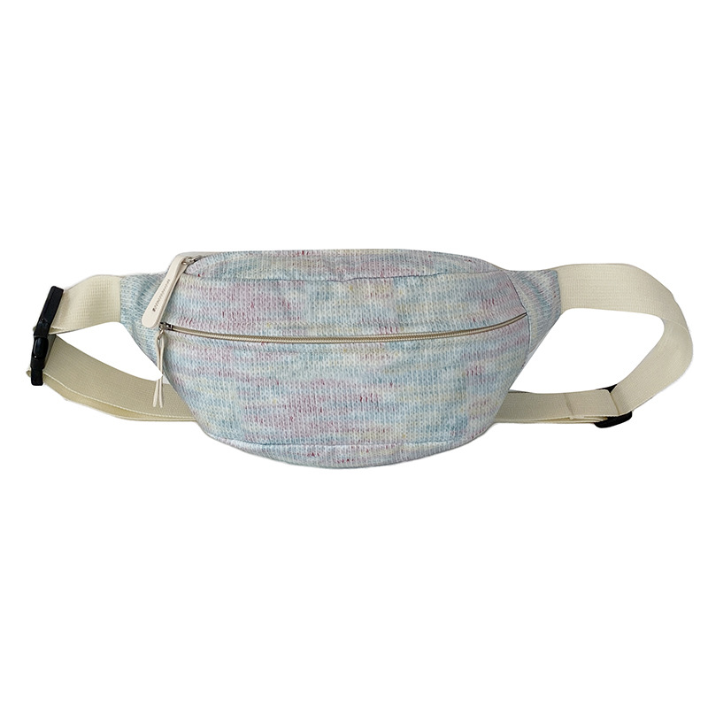 Cute, lightweight and niche crossbody waist bag, Japanese-style Instagram fresh, simple and versatile small bag, forest-style girl's chest bag Item Picture