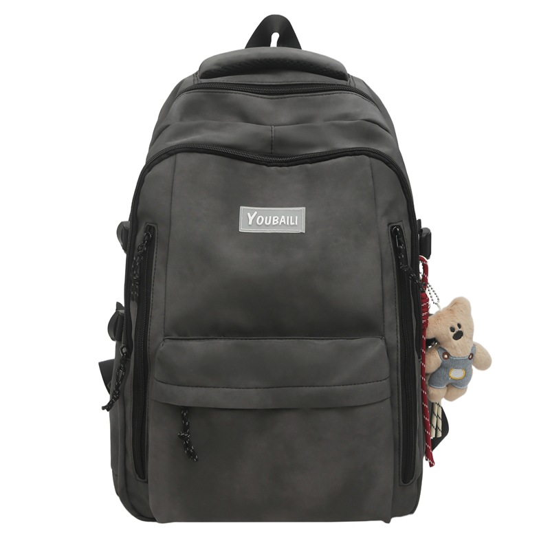 The new forest-style in high-appeal tie-dye color-blocking backpack is a casual, lightweight and large-capacity backpack for junior and senior high school students Item Picture