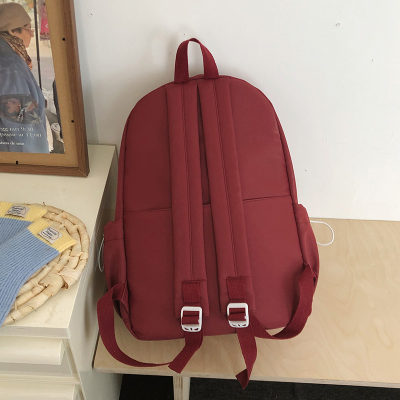 Korean-style travel bear backpack, American-style new casual large-capacity versatile backpack, cute and fashionable student schoolbag Specification drawing