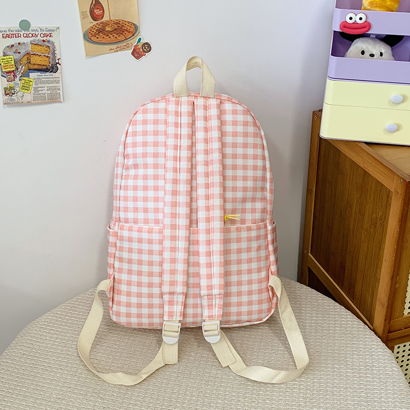 The 2025 new style of Japanese and Korean niche design cute girl backpack is versatile and a high-appearance-level backpack for college students in class Specification drawing