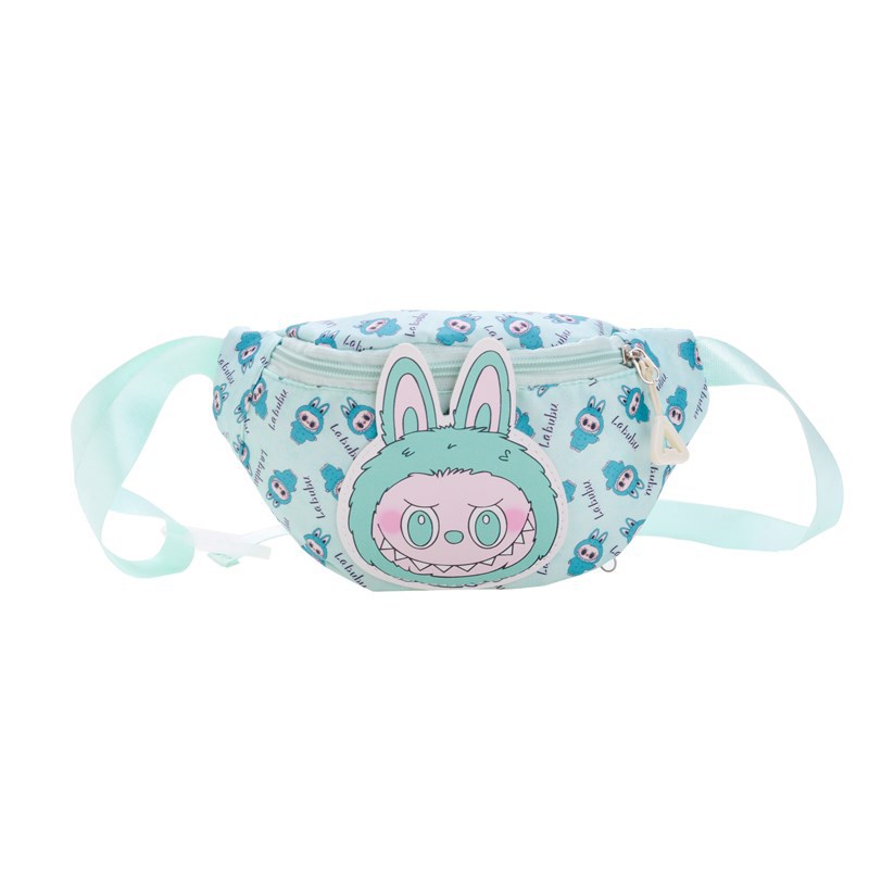 The new 2024 winter style simple and cute cartoon children's waist bag, crossbody portable Korean-style small chest bag and outfit bag Item Picture