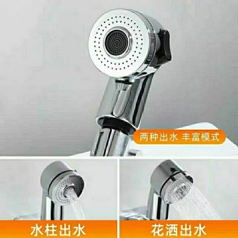 Simple and quick faucet shower head, multi-functional connector, hair washing shower head, pet bath, infant and toddler bath set Application Scenario