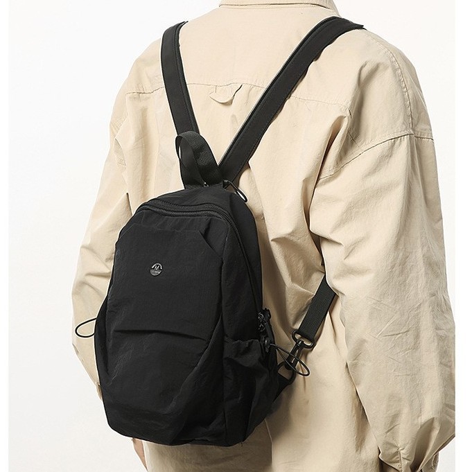Summer new lightweight and multi-purpose small backpack, mountain series functional outdoor sports, mountain climbing and hiking casual crossbody bag full figure