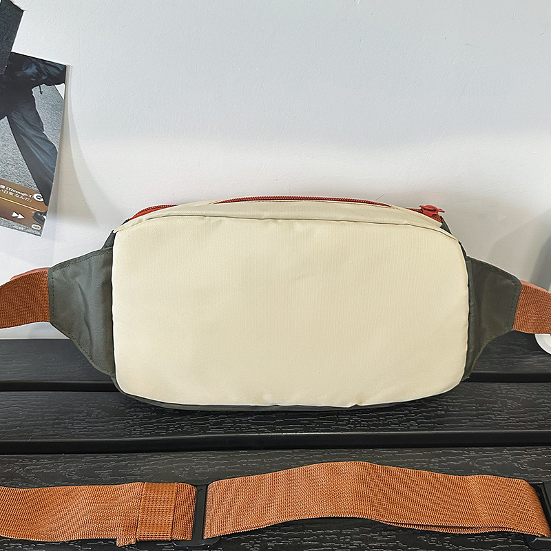 2025 New style American retro crossbody bag, casual and versatile waist bag, personalized sporty chest bag, hiking and mountain climbing backpack Application Scenario