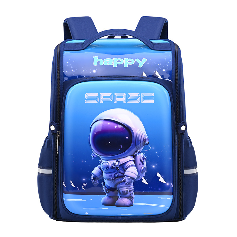 Factory-customized cartoon schoolbags for boys in grades one, two, three to five and six, all-in-one lightweight children's backpacks Item Picture