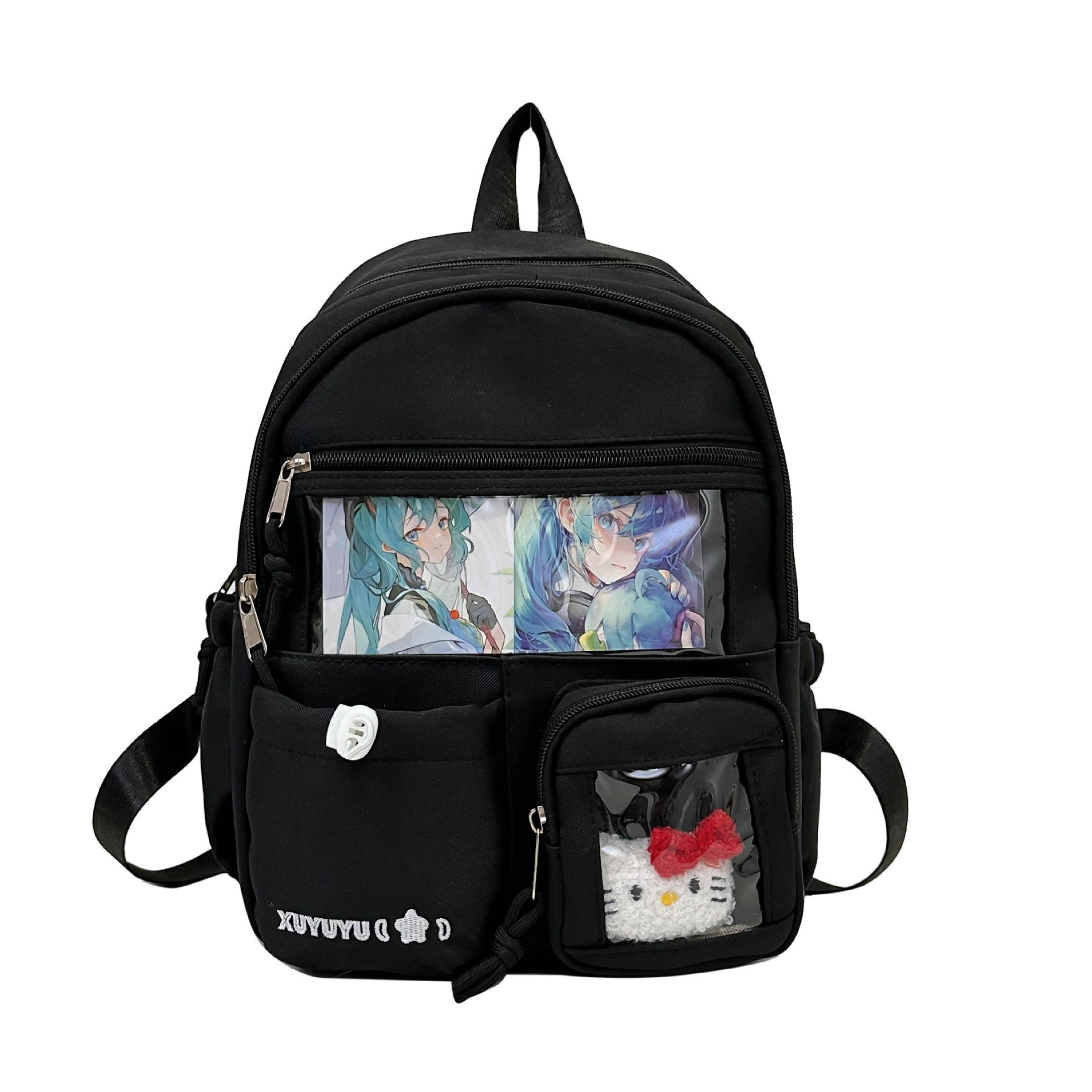 Japanese-style 2D girl pain bag backpack with high appearance level, ins Academy large-capacity backpack for college students Item Picture