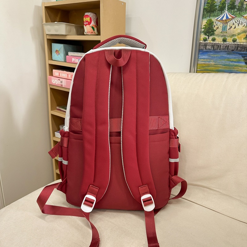 Japanese-style transparent schoolbag for girls, lightweight middle school backpack, Korean-style Instagram cute backpack for third and fifth grade primary school students Specification drawing