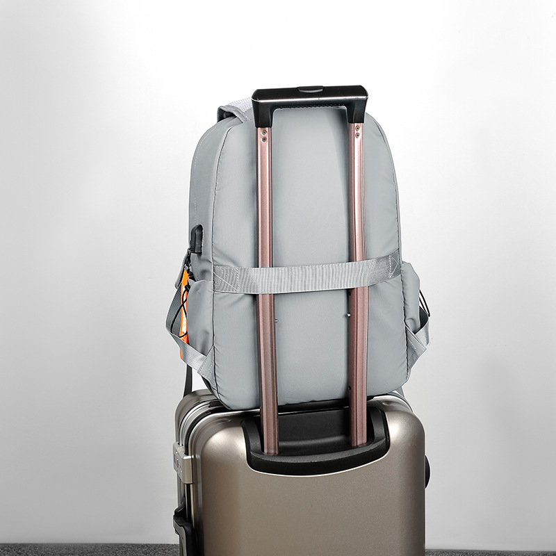 New cross-border backpacks for men, large-capacity water-resistant computer bags, backpacks, casual backpacks, and simple travel bags Specification drawing