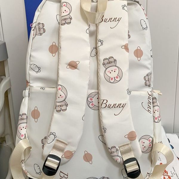 New Japanese-style Instagram sweet backpacks for junior and senior high school students, cute cartoon girls' backpacks Specification drawing