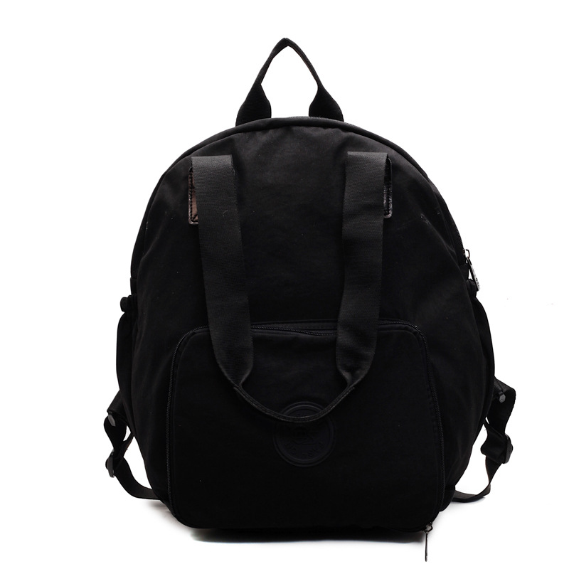 The new foldable backpack for women, a large-capacity travel backpack, a student schoolbag, is lightweight and versatile, and a trendy single-shoulder handbag Item Picture