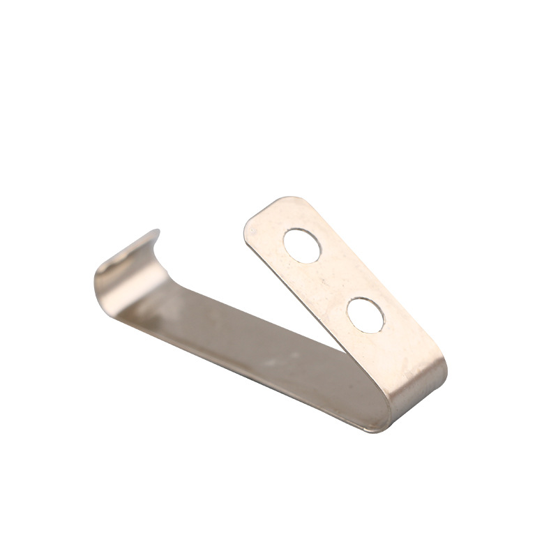Custom-made 0.6mm stainless steel arc-shaped spring pieces for spring clips and crimping wire sheets. Bulk orders are preferred Item Picture