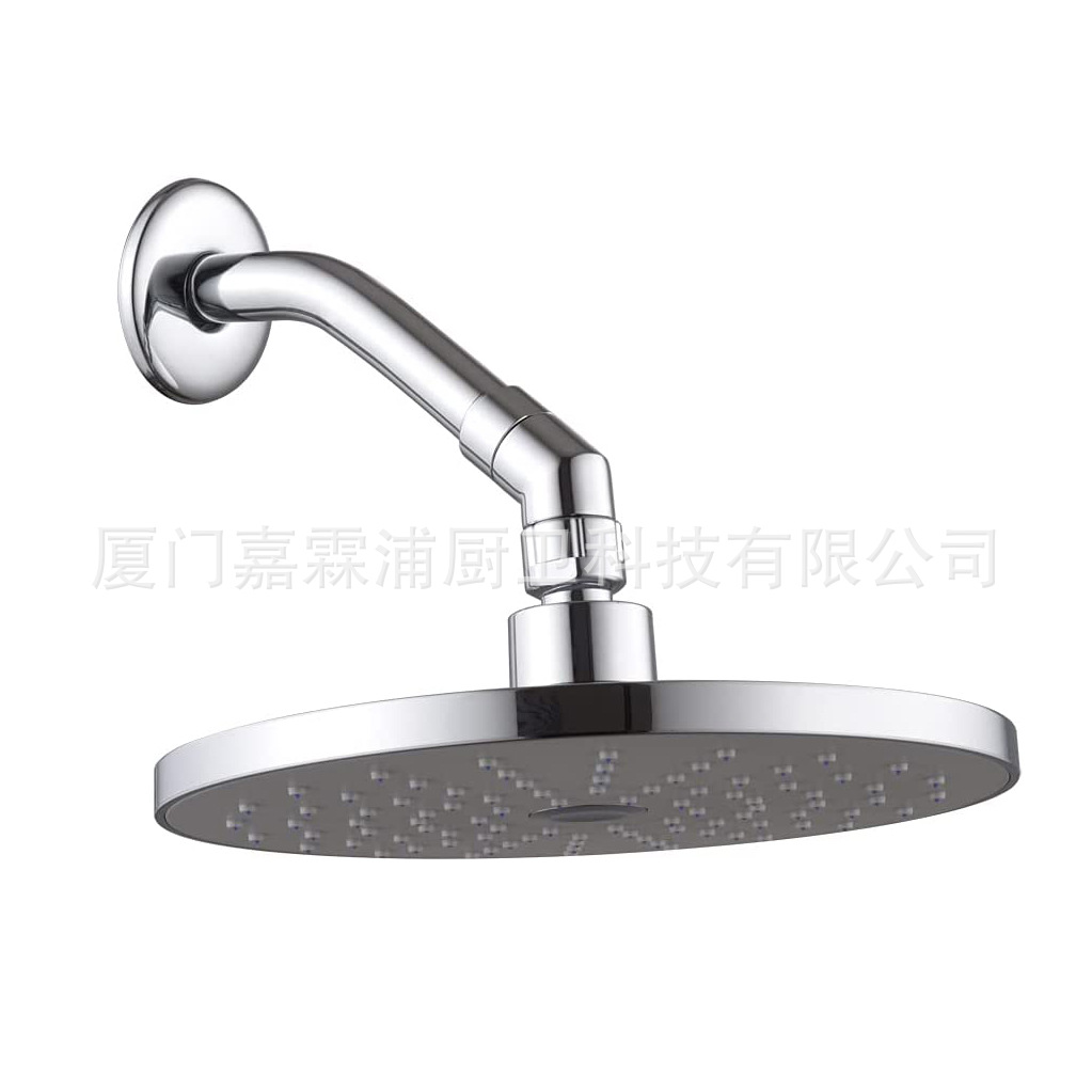 Bathroom accessories: shower head spin anti-entanglement adapter, 135° elbow with 7-color water-saving plate in stock for wholesale details Picture