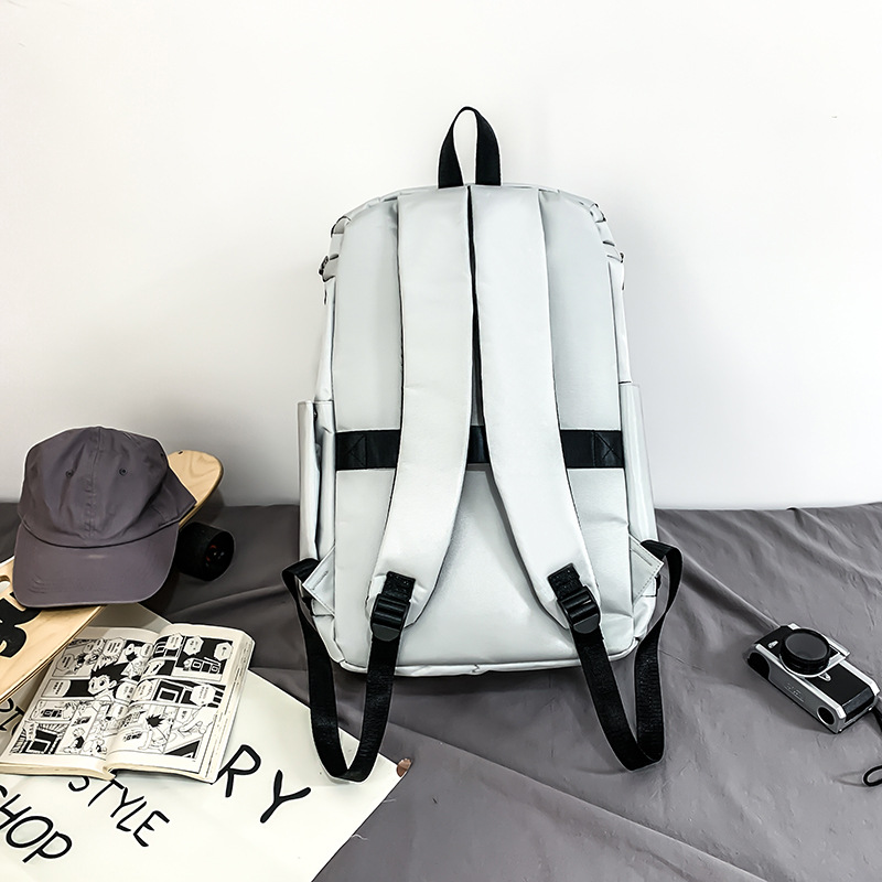 New trendy sports backpack for men, large-capacity outdoor travel backpack, independent shoe compartment, basketball and football training bag Specification drawing
