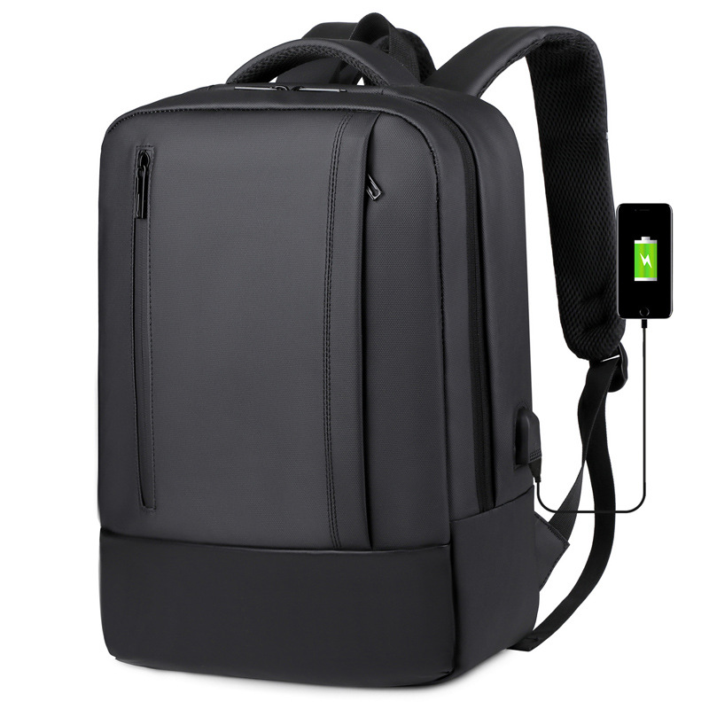 In-stock cross-border backpacks, printed LOGO backpacks, business computer bags, unisex schoolbags, commuting backpacks, and casual backpacks full figure