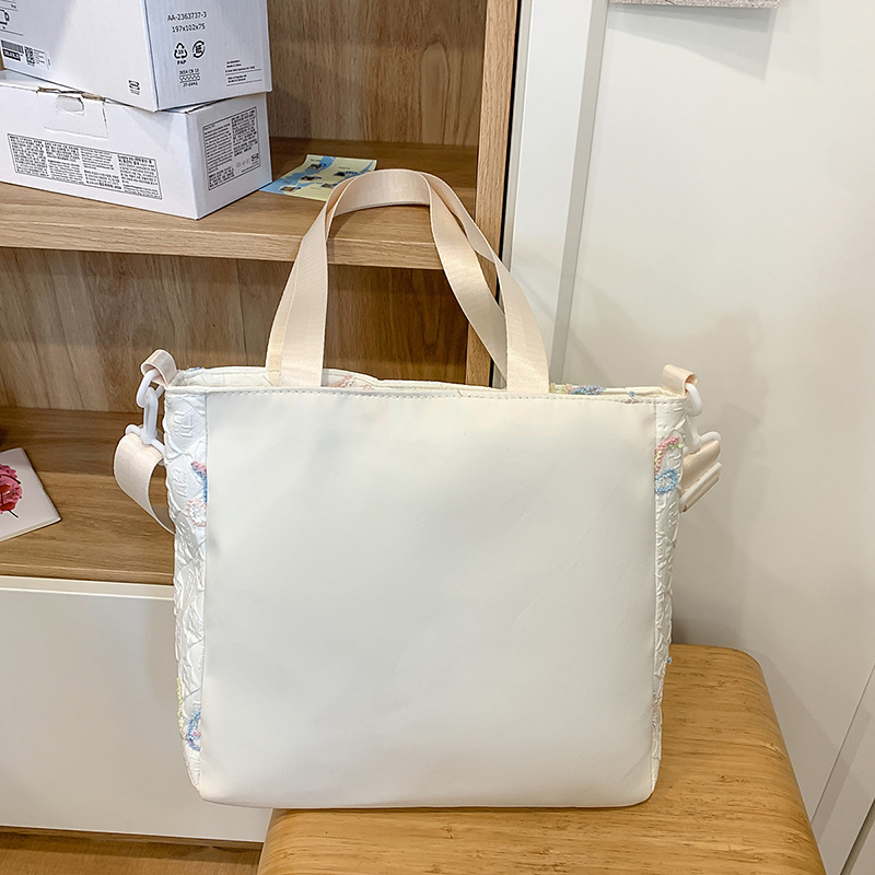High appearance level, ins style, versatile single-shoulder bag, Japanese sweet school style, girl, primary and secondary school students' after-school tutoring handbag Specification drawing