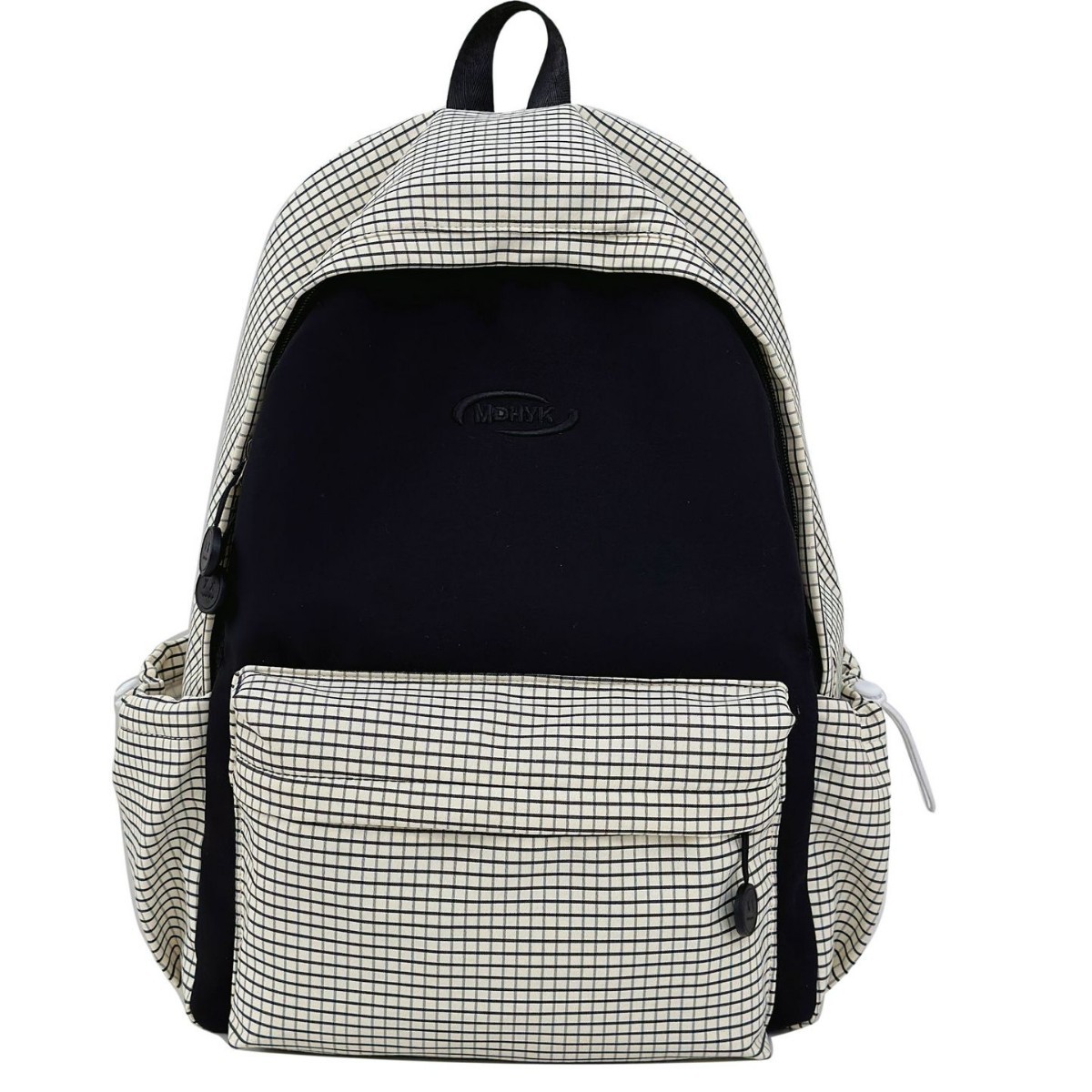 A new large-capacity multi-compartment versatile backpack for junior and senior high school students, featuring a forest-themed college style, is fresh, sweet and casual Item Picture