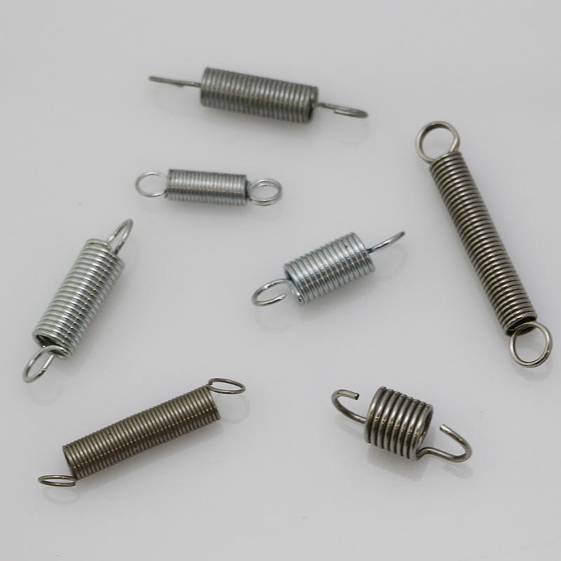 Factory direct supply of in-stock tension springs with complete specifications, outer diameters ranging from 2 to 30mm and lengths from 8 to 1000mm details Picture