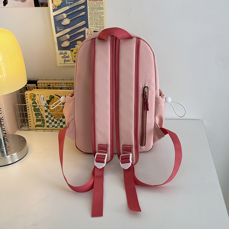 Spring Travel and Study Tour Children's small Backpack 2024 Spring New Style Japanese and Korean retro Light Casual Travel small backpack Application Scenario