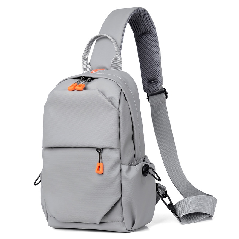 Best-selling crossbody bag, large-capacity chest bag, men's chest bag, street trend crossbody bag, men's trendy brand single-shoulder crossbody bag Specification drawing