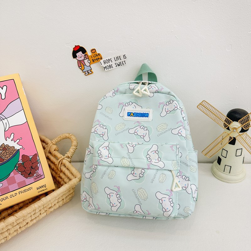 Cartoon-printed children's schoolbag, large-capacity, cute and sweet schoolbag, back support schoolbag for boys and girls aged 3-5 in kindergarten Specification drawing