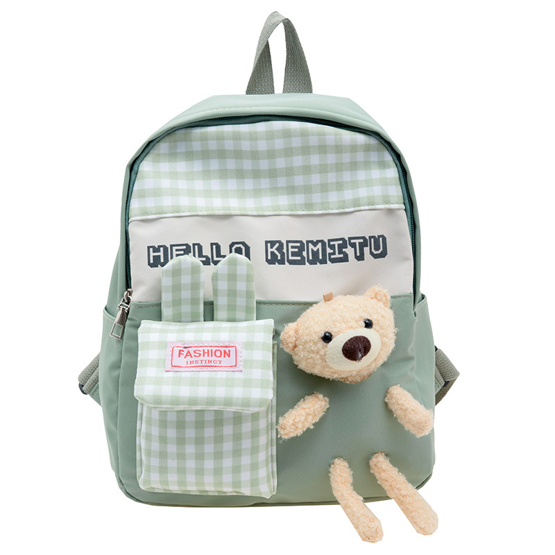 Children's backpacks, large-capacity travel lightweight and casual backpacks, cute cartoon small backpacks for spring outings for boys and girls Item Picture