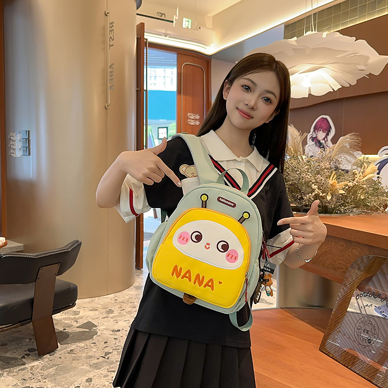 The new cartoon printed baby backpack for kindergartens in 2025 is a cute and lightweight backpack for boys and girls details Picture