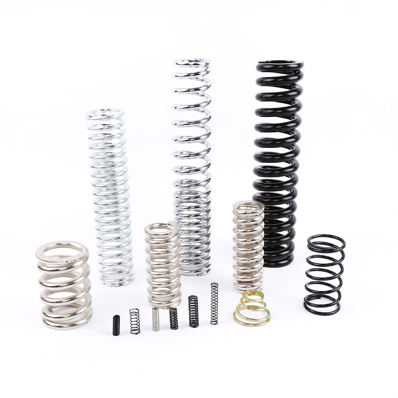 Switch button compression spring, stainless steel tower compression spring, shock-absorbing spring, mechanical shock-absorbing pressure spring Item Picture