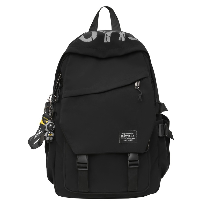 A new high-appeal, fresh and sweet macaron-colored backpack from Korean Instagram, a lightweight and large-capacity backpack for high school students Item Picture