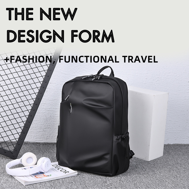 New cross-border backpacks for men, high-end casual business backpacks, large-capacity computer bags, and dual-shoulder commuting schoolbags Specification drawing