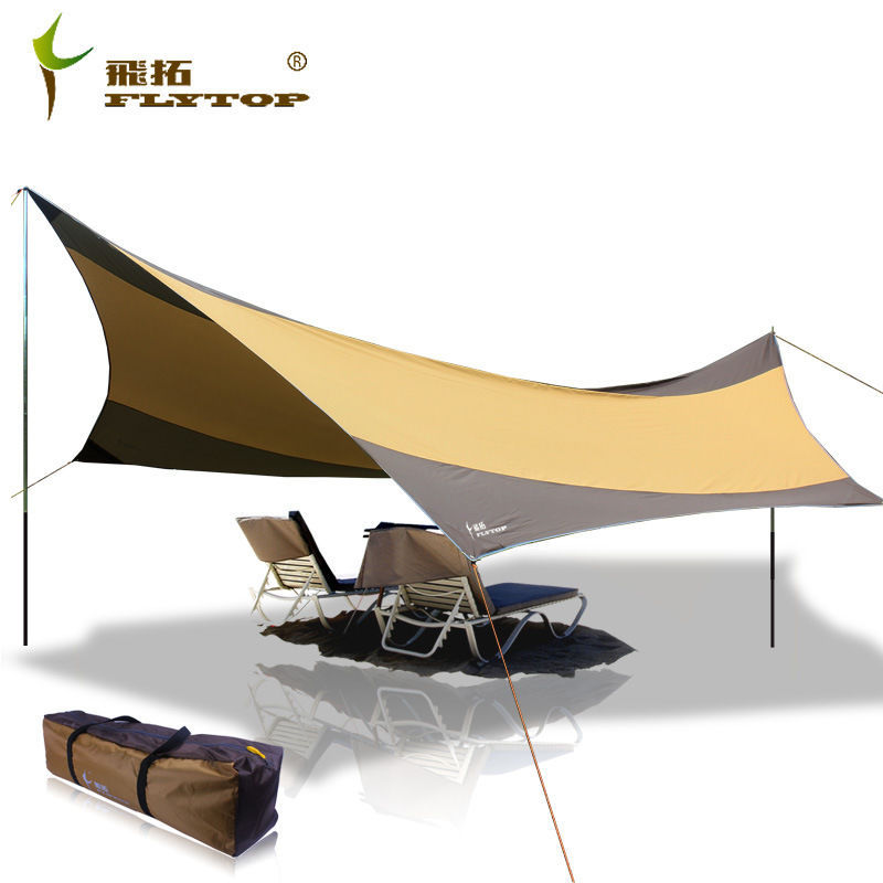 Feituo rainproof sunshade, outdoor canopy, camping tent, ground mat, pergola, Shihuai, cash on delivery full figure
