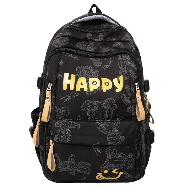 Korean version versatile schoolbag for junior and senior high school students, forest-style casual commuting backpack, high appearance level and simple computer backpack Item Picture
